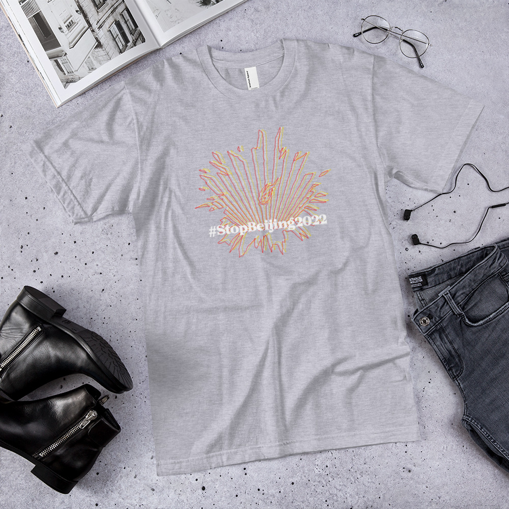 Logo Outline Unisex T-Shirt - Image 5